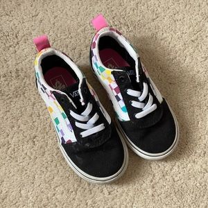 Vans rainbow check